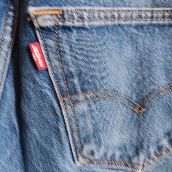 31x35 Perfect Fade Levis 501 Denim Jeans 32x38 Tag Grunge Punk Rock - Picture 7 of 9